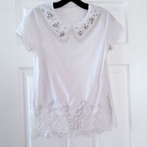Embellished T shirt